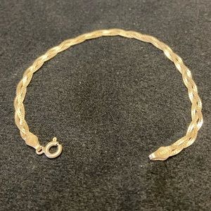 Lady’s Sterling Braided Bracelet
